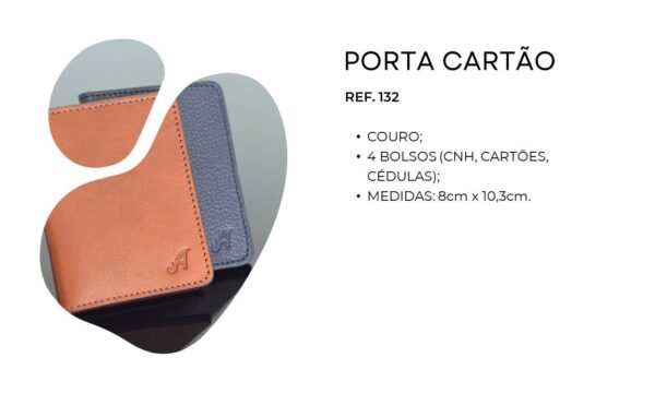Ref 132 Couro 100% Legítimo