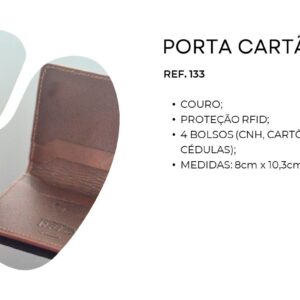 Ref 133 Couro 100% Legítimo