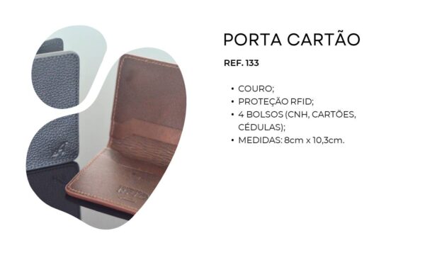 Ref 133 Couro 100% Legítimo
