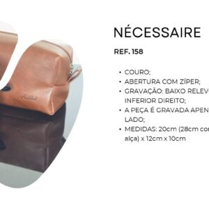Ref 158 Couro 100% Legítimo
