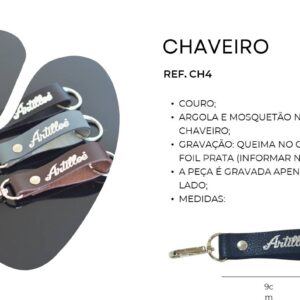 Ref CH4 Couro 100% Legítimo