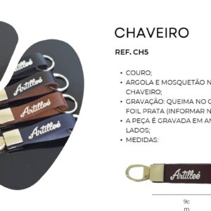 Ref CH5 Couro 100% Legítimo
