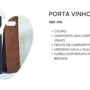 Ref P10 Couro 100% Legítimo